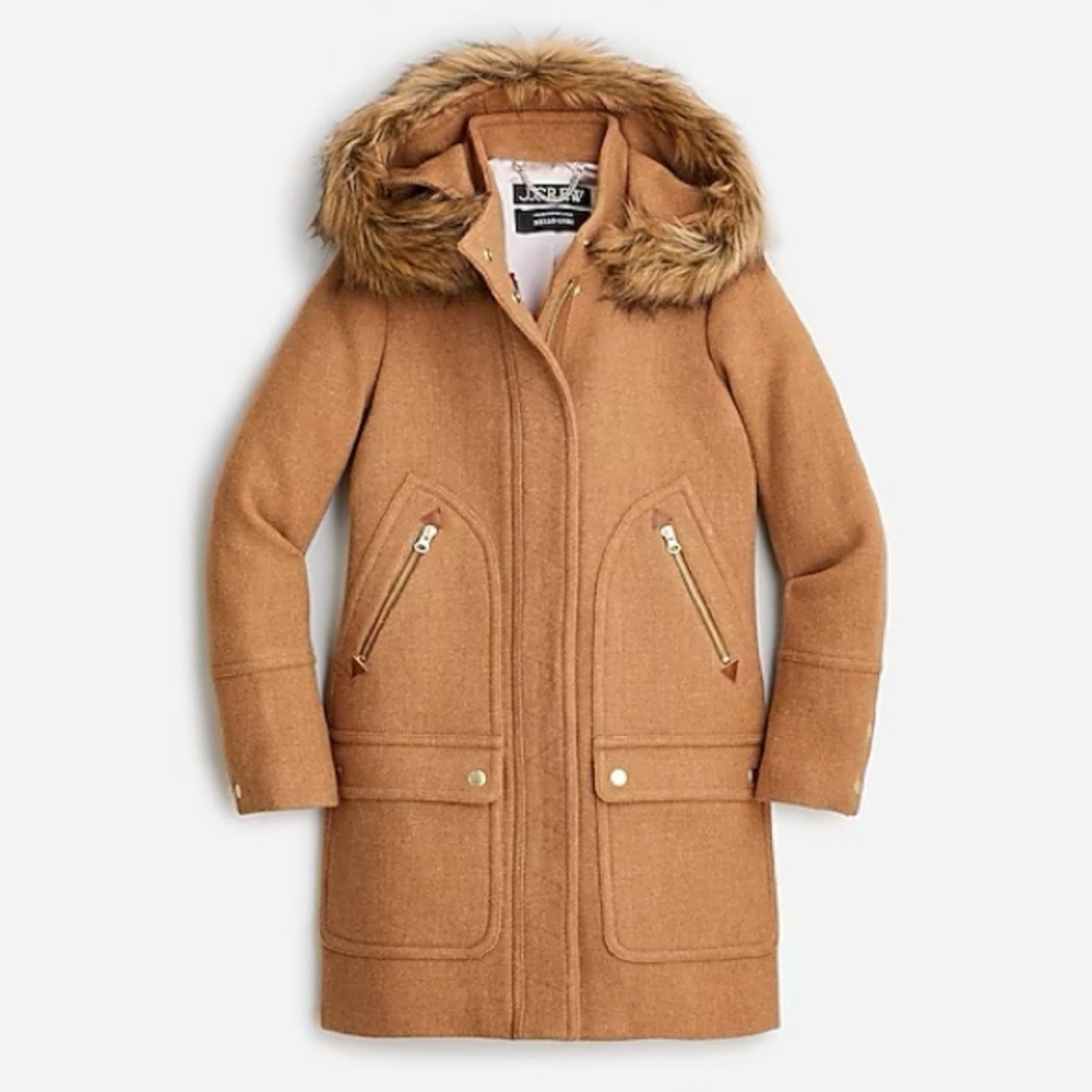 New chateau parka in Italian stadium-cloth - Acorn